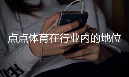 点点体育在行业内的地位如何？市场份额、竞争优势与未来前景全面解析