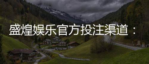盛煌娱乐官方投注渠道：安全可靠的一站式娱乐平台