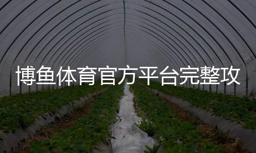 博鱼体育官方平台完整攻略：新手注册、充值提现与安全玩法详解