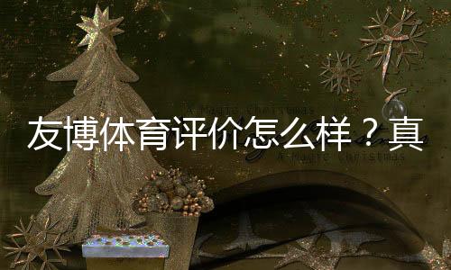 友博体育评价怎么样？真实测评：安全、玩法与提款体验全面解析