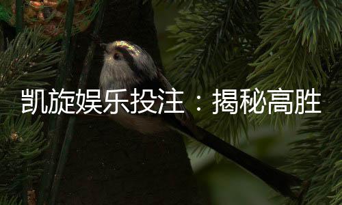 凯旋娱乐投注：揭秘高胜率玩家的实战技巧与策略
