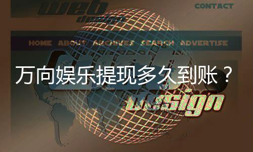 万向娱乐提现多久到账?到账时间及流程详解