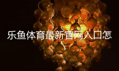 乐鱼体育最新官网入口怎么进入？2026最新版访问教程、安全登录与常见问题汇总