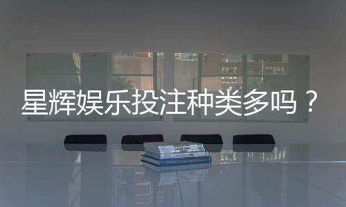 星辉娱乐投注种类多吗？一网打尽热门游戏与特色玩法解析