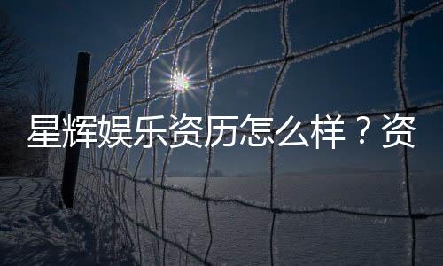星辉娱乐资历怎么样？资深玩家揭秘其平台实力与特色