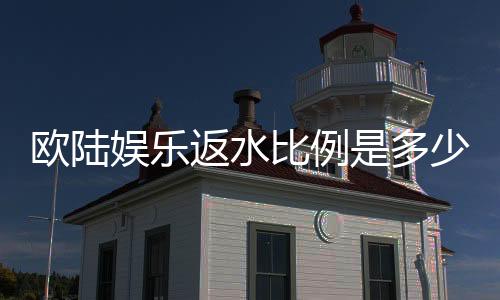 欧陆娱乐返水比例是多少？最新返水政策详解