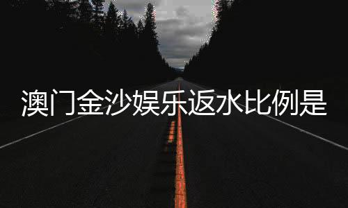 澳门金沙娱乐返水比例是多少？揭秘高额返水优惠与实战攻略