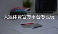 大发体育官方平台怎么玩？新手注册、充值、登录与玩法全攻略