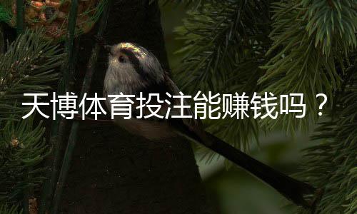 天博体育投注能赚钱吗？真实盈利可能性、技巧与风险全解析