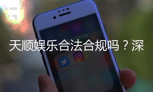 天顺娱乐合法合规吗？深度解析其运营资质与玩家保障
