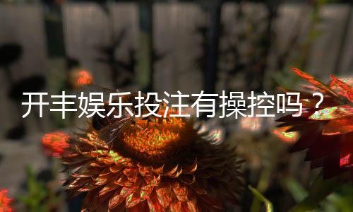 开丰娱乐投注有操控吗？揭秘平台公平性与防作弊机制