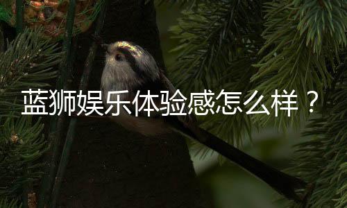 蓝狮娱乐体验感怎么样？资深玩家分享真实评测与心得