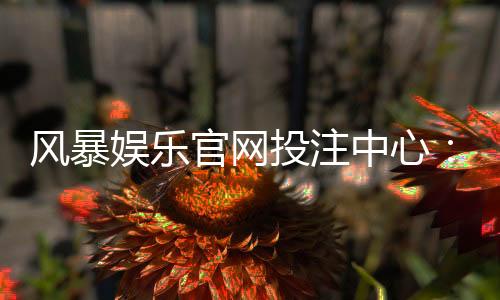 风暴娱乐官网投注中心：畅享真人娱乐与电子游艺的终极体验