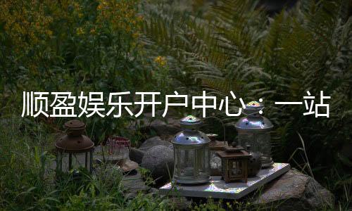 顺盈娱乐开户中心：一站式注册指南与优惠活动详解