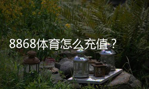 8868体育怎么充值？新手充值步骤、支付方式与常见问题全攻略