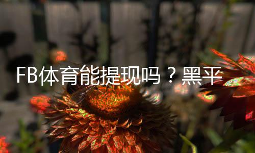 FB体育能提现吗？黑平台吗？识别方法与用户评价全解析