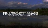 FB体育极速注册教程：5分钟完成开户流程与安全注意事项