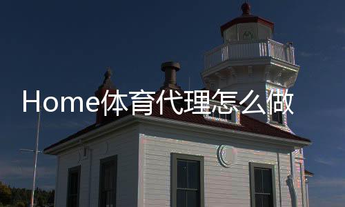 Home体育代理怎么做?轻松入门与高效运营全攻略