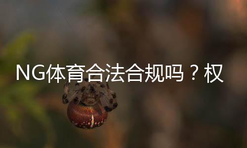 NG体育合法合规吗？权威资质核查与法律风险全解析